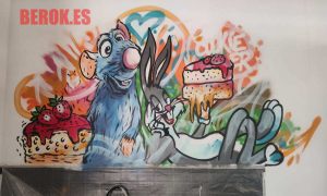 Graffiti Bugs Bunny Ratatouille 300x100000